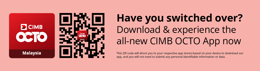 Switch to CIMB OCTO