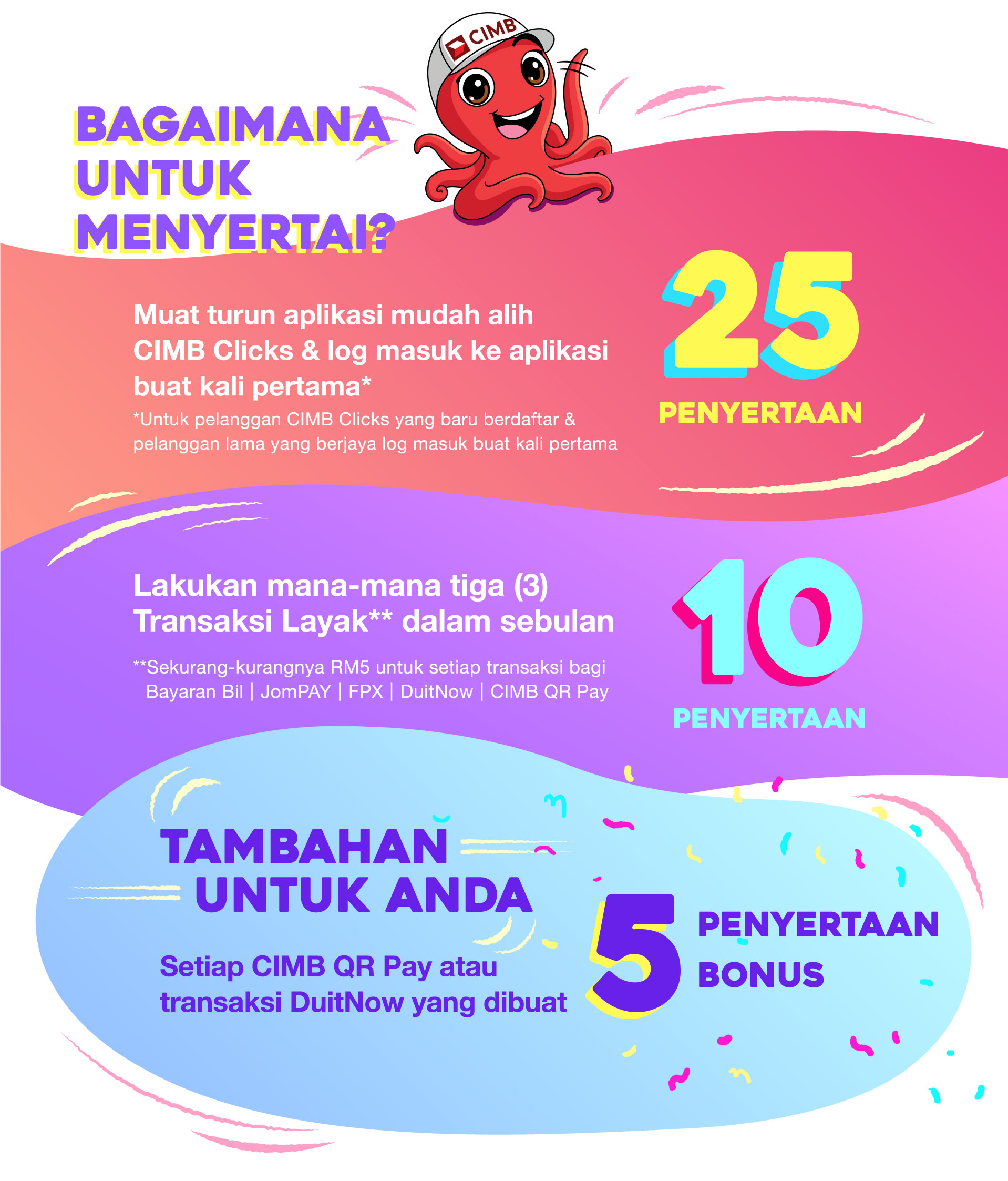 Kempen Tap Tap Menang CIMB Clicks  CIMB Clicks Malaysia